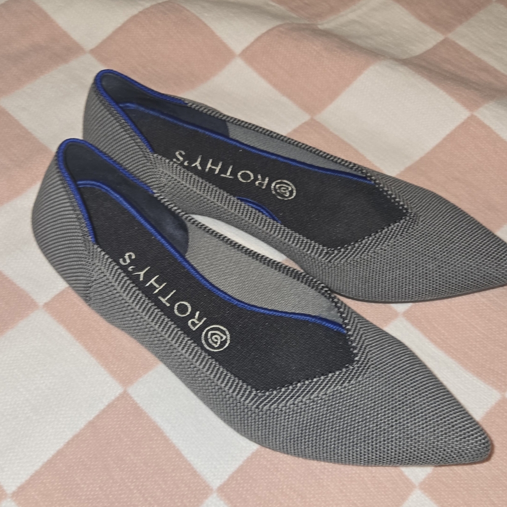 Rothy's Women's Gray Flats